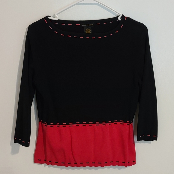 Grace Dane Lewis Sweater szM - Picture 1 of 6